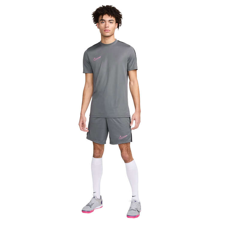 Nike Mens Dri-FIT Academy 23 Football Shorts, Grey/Black, rebel_hi-res