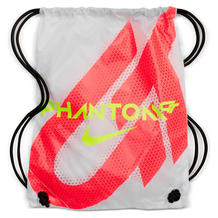 Nike Phantom GT2 Elite Football Boots White/Red US Mens 4 / Womens 5.5, White/Red, rebel_hi-res