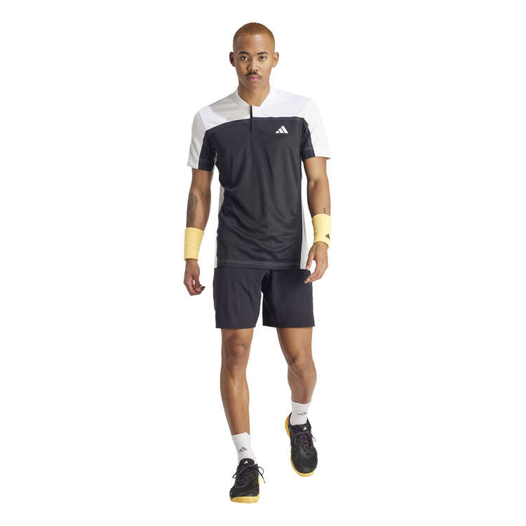 adidas Mens Tennis Ergo Shorts Black S, Black, rebel_hi-res