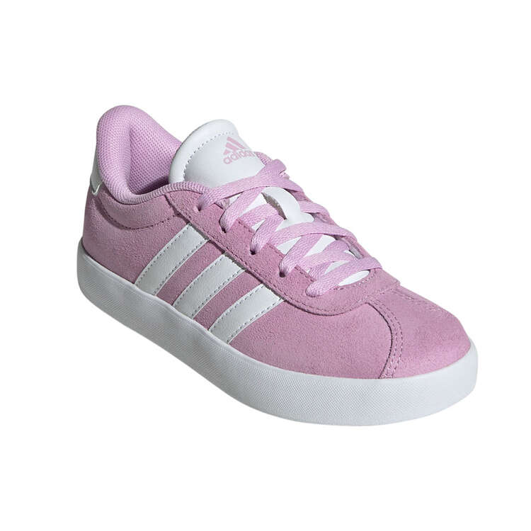 adidas VL Court 3.0 GS Kids Casual Shoes, Lilac/White, rebel_hi-res