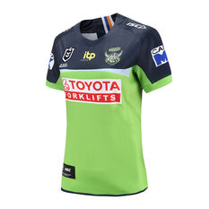 Canberra Raiders 2022 Womens Home Jersey, Green, rebel_hi-res