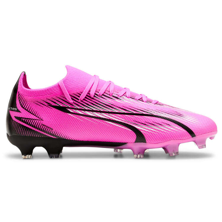 Puma Ultra Match Football Boots Pink US Mens 7 / Womens 8.5, Pink, rebel_hi-res