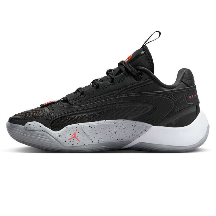 Jordan Luka 2 Kids Basketball Shoes Black/Grey US 4, Black/Grey, rebel_hi-res