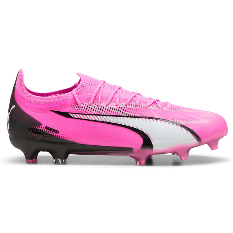 Puma Ultra Ultimate Football Boots Pink US Mens 7 / Womens 8.5, Pink, rebel_hi-res