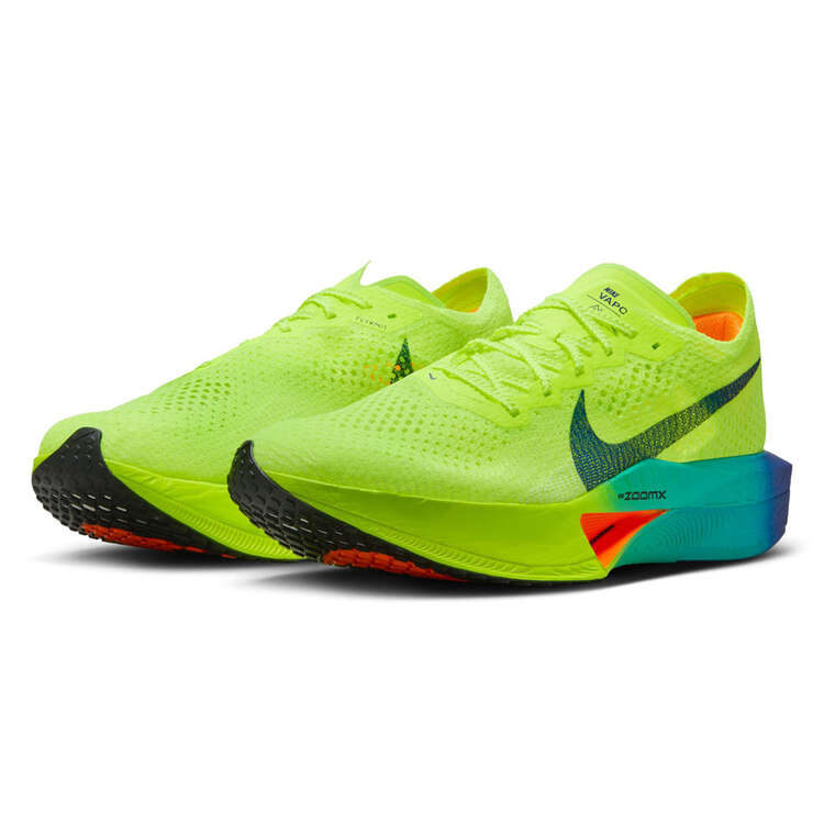 Nike ZoomX Vaporfly Next% 3 Mens Running Shoes, Green, rebel_hi-res
