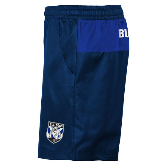 Canterbury-Bankstown Bulldogs Mens Performance Shorts, Blue, rebel_hi-res
