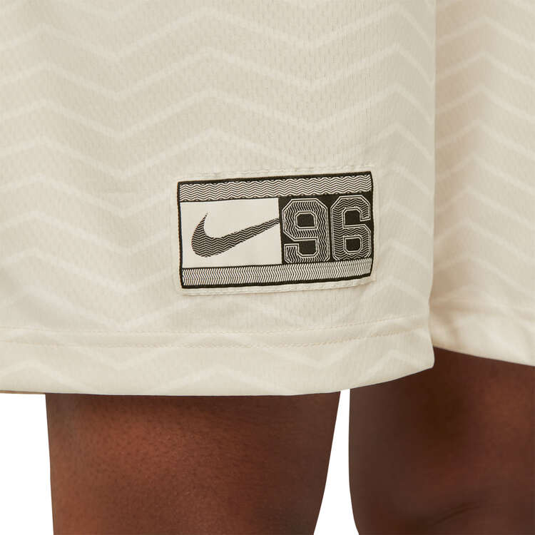 Nike Womens Mesh Shorts White S, White, rebel_hi-res