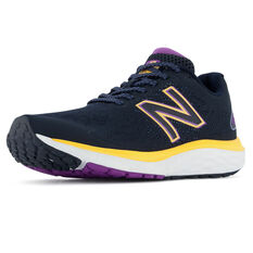 New Balance 680 v7 D Womens Running Shoes, Blue, rebel_hi-res
