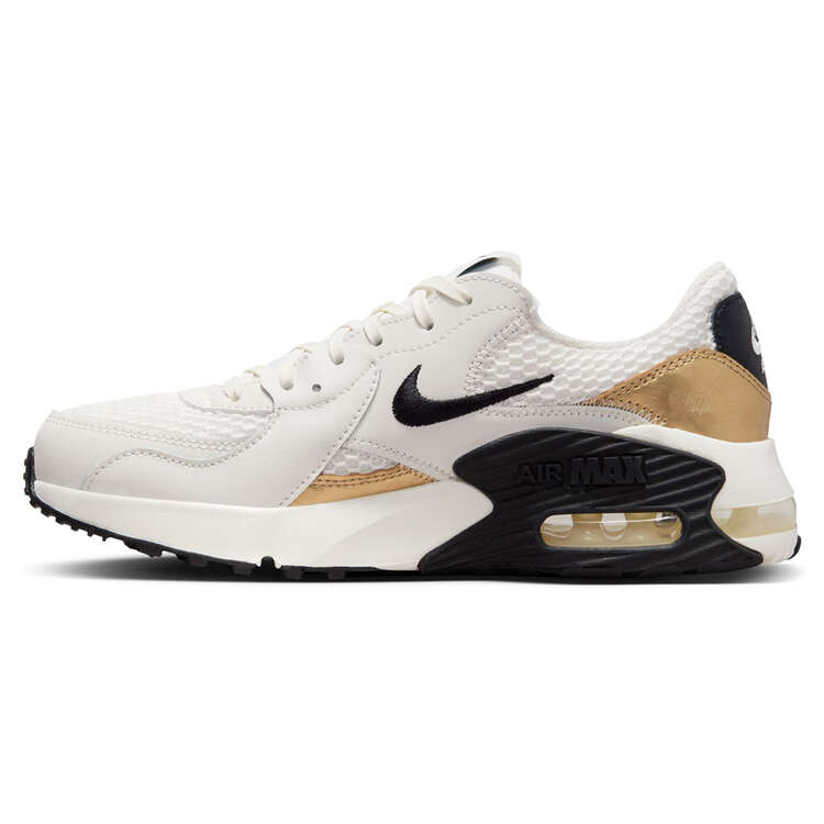 Nike Air Max Excee Womens Casual Shoes, White/Black, rebel_hi-res