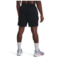 Under Armour Mens Curry Woven Mix Shorts Black S, Black, rebel_hi-res