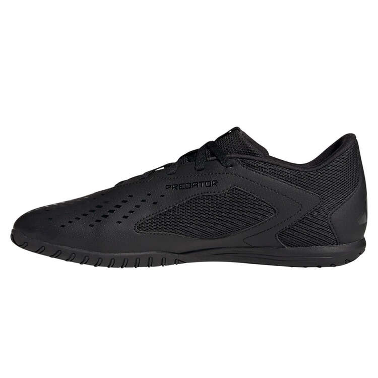 adidas Predator Accuracy .4 Sala Indoor Soccer Shoes Black US Mens 7 / Womens 8, Black, rebel_hi-res