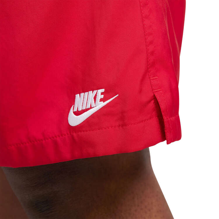 Nike Mens Club Woven Lined Flow Shorts, Red, rebel_hi-res