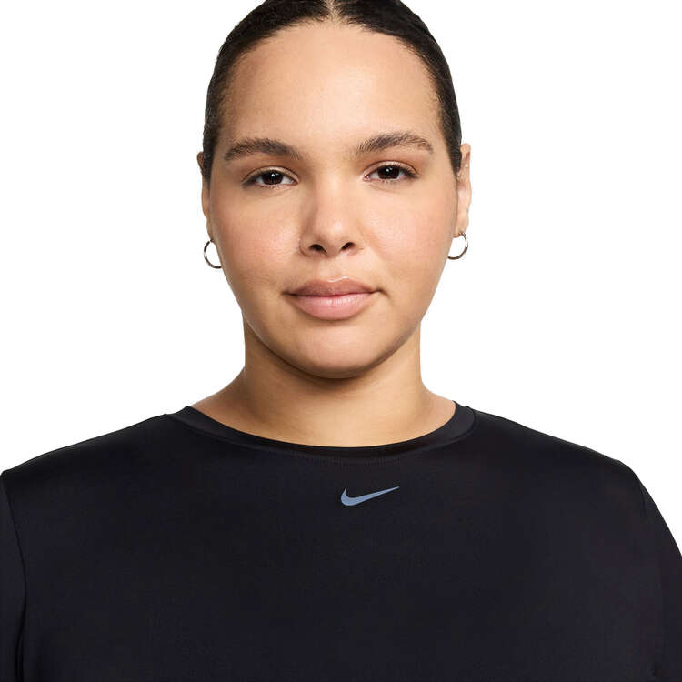 Nike One Womens Classic Dri-FIT Top, Black, rebel_hi-res