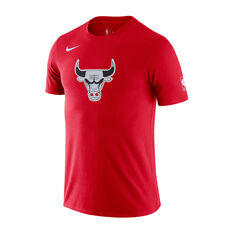 Nike Chicago Bulls Dri-FIT NBA Logo T-Shirt Red M, Red, rebel_hi-res