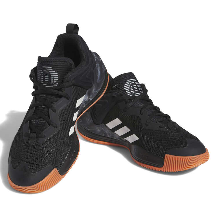 adidas D Rose Son of Chi 3 Basketball Shoes, Black/White, rebel_hi-res