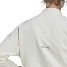 adidas Sportswear Womens Cropped Jacket, White, rebel_hi-res