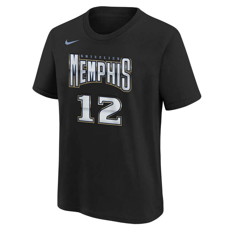 Men's Memphis Grizzlies Ja Morant #12 Black Hardwood Classics 2020/21  Jersey - Classic Edition