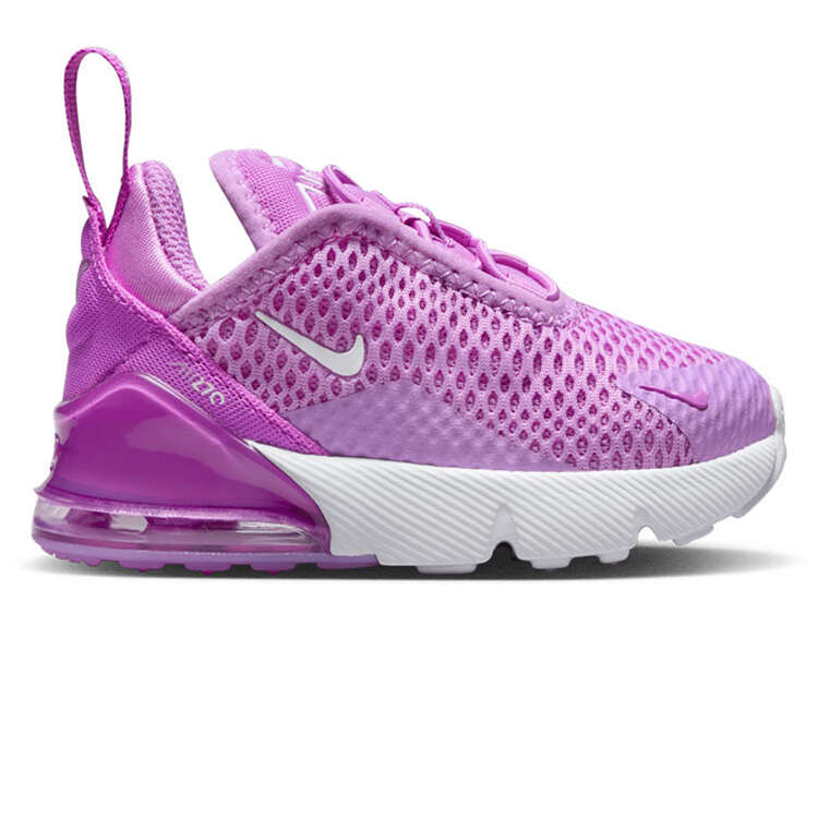 Nike Air Max 270 Toddlers Shoes, Purple/White, rebel_hi-res
