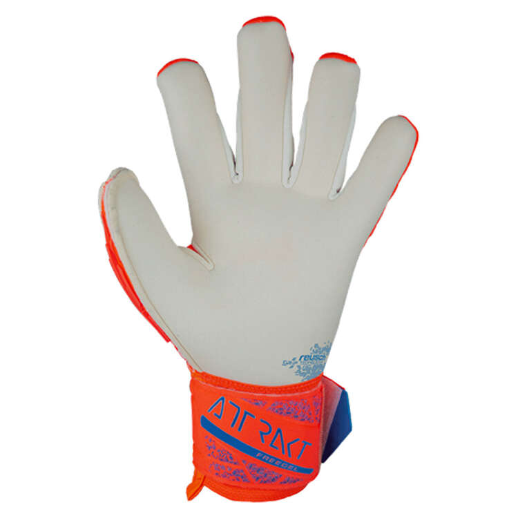 Reusch Attrakt Gold X Freegel Goalkeeper Gloves, Orange, rebel_hi-res