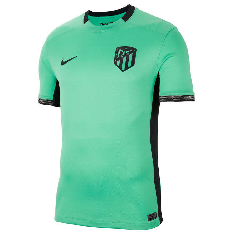Nike Atlético de Madrid 2023/24 Stadium 3rd Football Jersey Green S, Green, rebel_hi-res