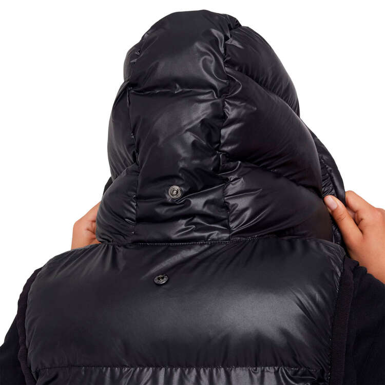Nike Kids Sportswear Therma-FIT Heavyweight Synthetic Fill Hooded Vest, Black, rebel_hi-res