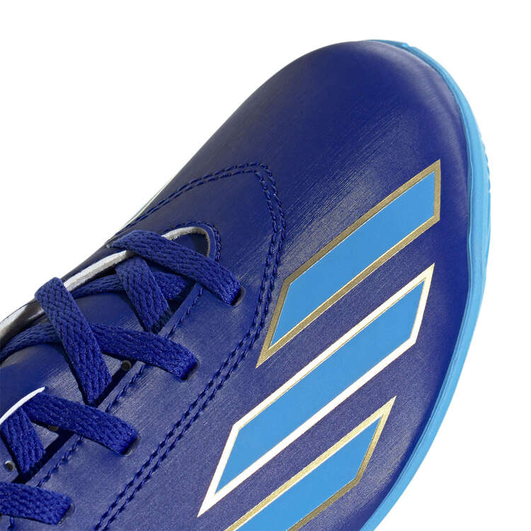 adidas X Crazyfast Club Kids Indoor Soccer Shoes, Blue, rebel_hi-res