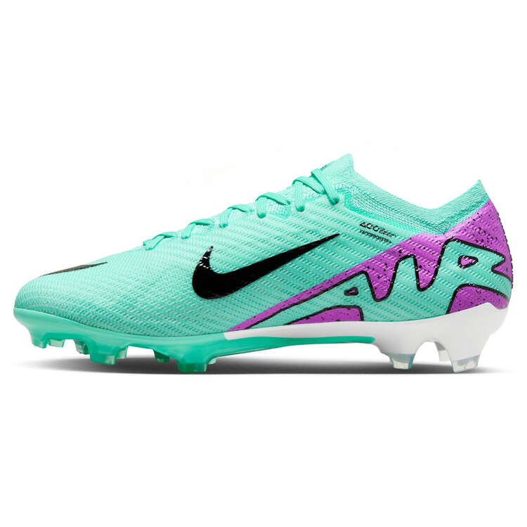 Nike Zoom Mercurial Vapor 15 Elite Football Boots Turquiose/Pink US Mens 4 / Womens 5.5, Turquiose/Pink, rebel_hi-res