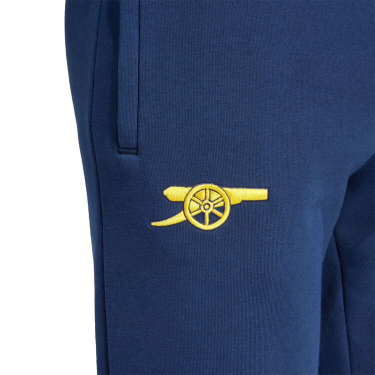 Arsenal Mens Essentials Trefoil Track Pants, Navy, rebel_hi-res