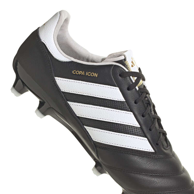 adidas Copa Icon Football Boots Black/White US Mens 7 / Womens 8, Black/White, rebel_hi-res