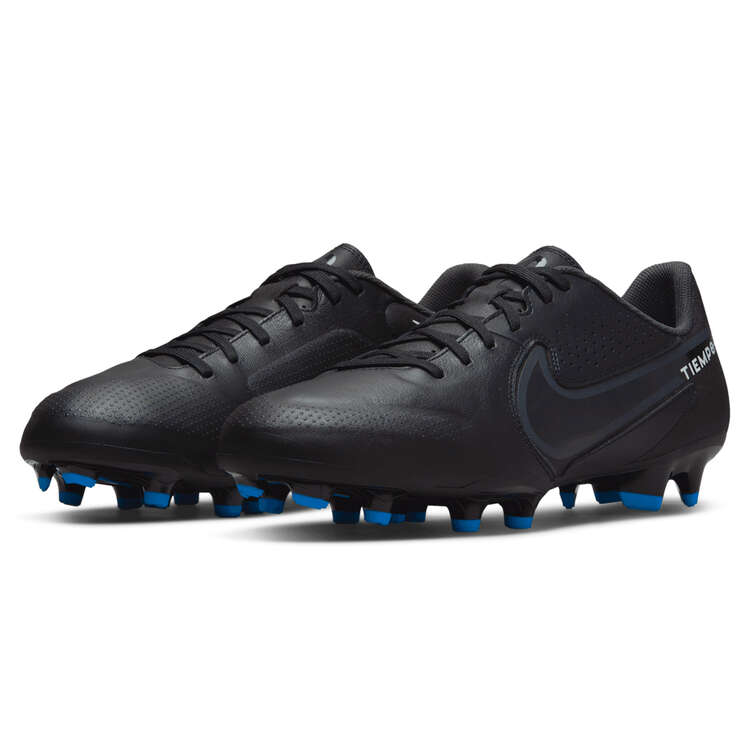 Nike Tiempo Legend 9 Academy Football Boots Black/Grey US Mens 6 / Womens 7.5, Black/Grey, rebel_hi-res