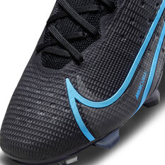 Nike Mercurial Vapor 14 Elite Football Boots, Black/Grey, rebel_hi-res