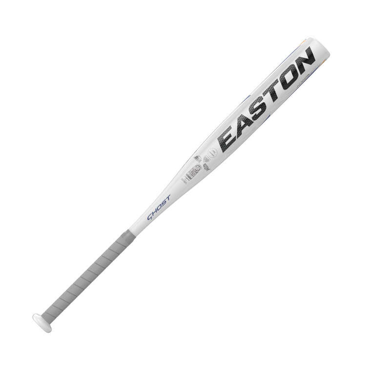 Easton Ghost Softball Bat White/Gold 31 inch, White/Gold, rebel_hi-res