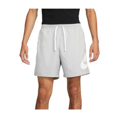Nike Mens Sport Essentials+ Woven Flow Shorts Grey XS, Grey, rebel_hi-res