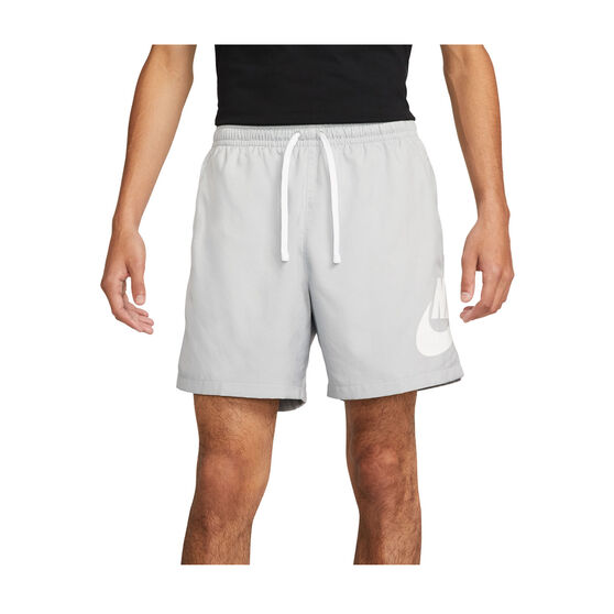 Nike Mens Sport Essentials+ Woven Flow Shorts, Grey, rebel_hi-res