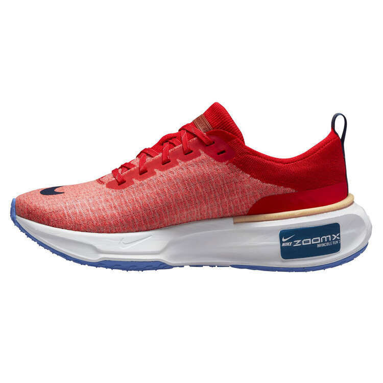 Nike ZoomX Invincible Run Flyknit 3 Mens Running Shoes Red/Blue US 7, Red/Blue, rebel_hi-res