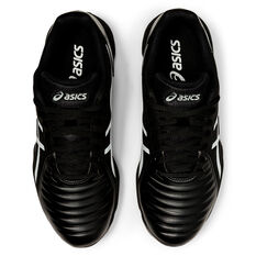 Asics Lethal Ultimate Kids Football Boots, Black/White, rebel_hi-res