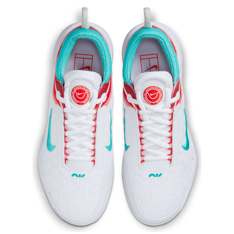 NikeCourt Zoom NXT Womens Hard Court Tennis Shoes White US 9.5, White, rebel_hi-res