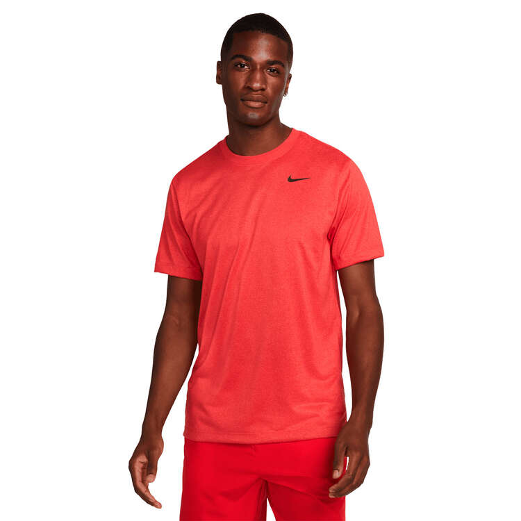 Nike Mens Dri-FIT Legend Fitness Tee, Red, rebel_hi-res