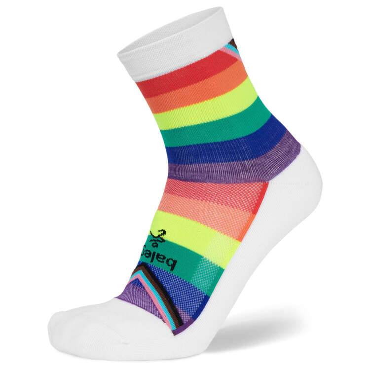 Balega Hidden Comfort Crew Pride Socks Multi S, Multi, rebel_hi-res