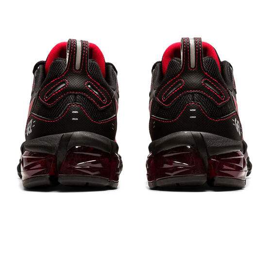 Asics GEL Quantum 180 GS Kids Casual Shoes Black/Red US 4, Black/Red, rebel_hi-res