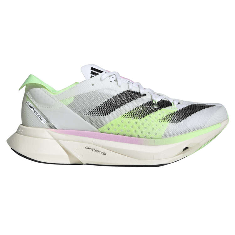 adidas Adizero Adios Pro 3 Womens Running Shoes Green/Purple US 6, Green/Purple, rebel_hi-res