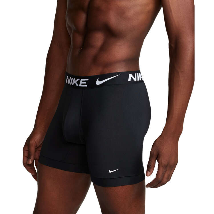 Nike Mens Essentials Micro Trunks 3 Pack, Black, rebel_hi-res