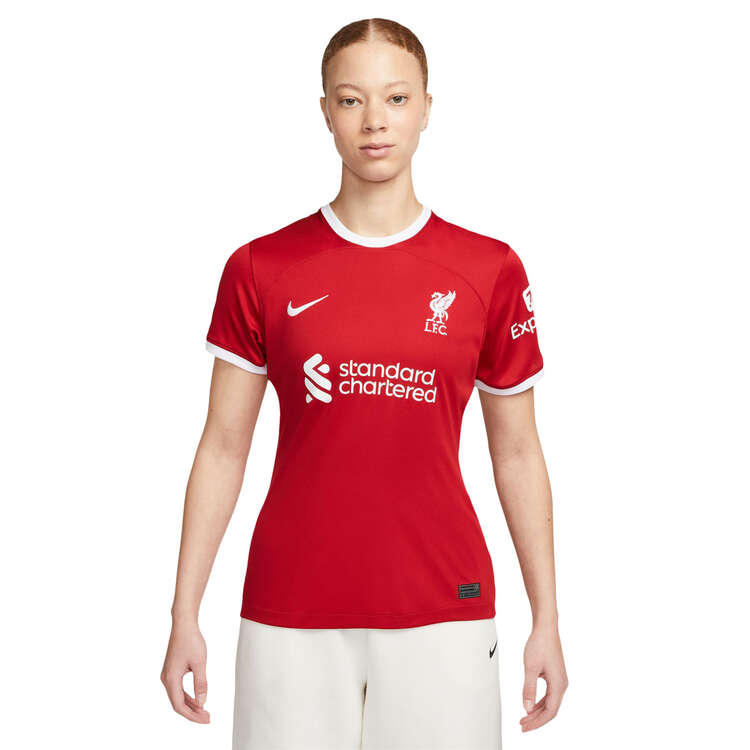 Nike Liverpool 2023/24 Womens Home Match Jersey, Red/White, rebel_hi-res