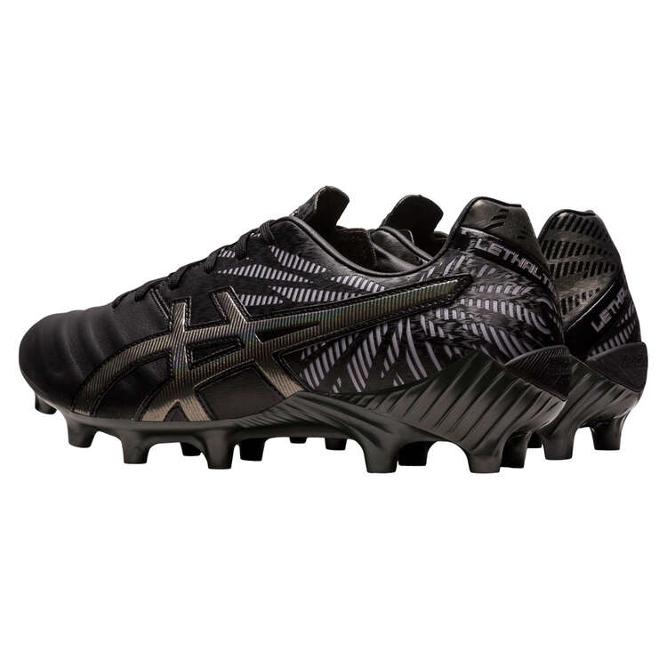 Asics Lethal Tigreor IT FF 2 Football Boots, Black/Grey, rebel_hi-res
