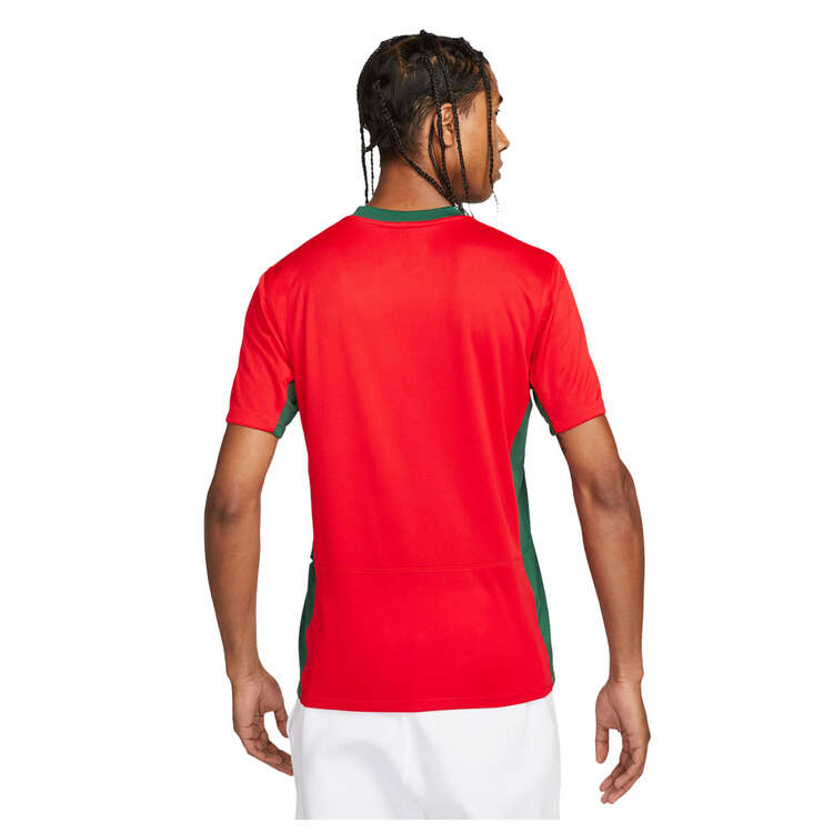 Nike Portugal 2023 Stadium Home Dri-FIT Football Jersey Red S, Red, rebel_hi-res
