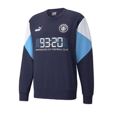Manchester City 2021/22 Mens Madchester Crew Navy S, Navy, rebel_hi-res