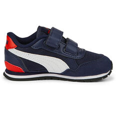 Puma ST Runner V3 Mesh Toddlers Shoes Navy/White US 4, Navy/White, rebel_hi-res