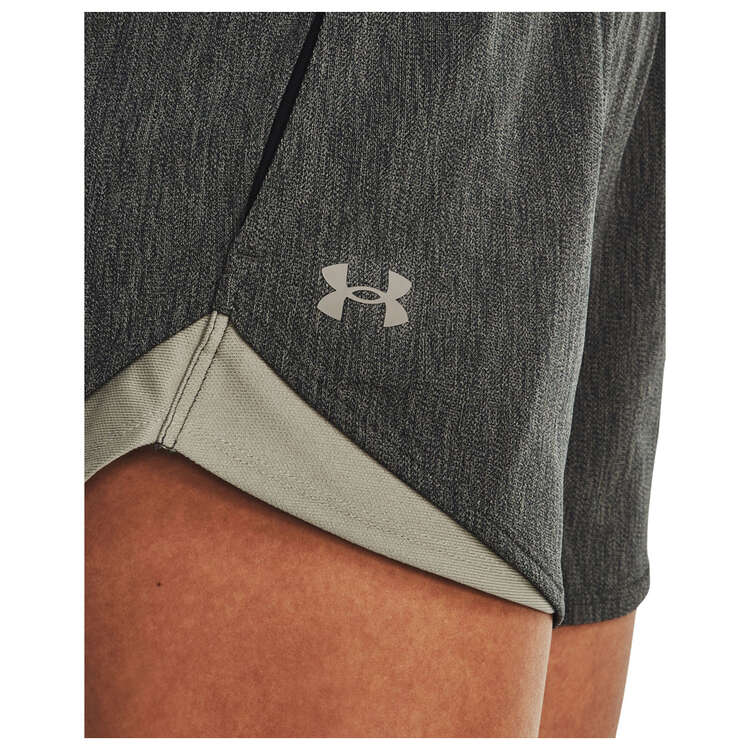 Under Armour Womens Play Up Twist 3.0 Training Shorts, Black, rebel_hi-res