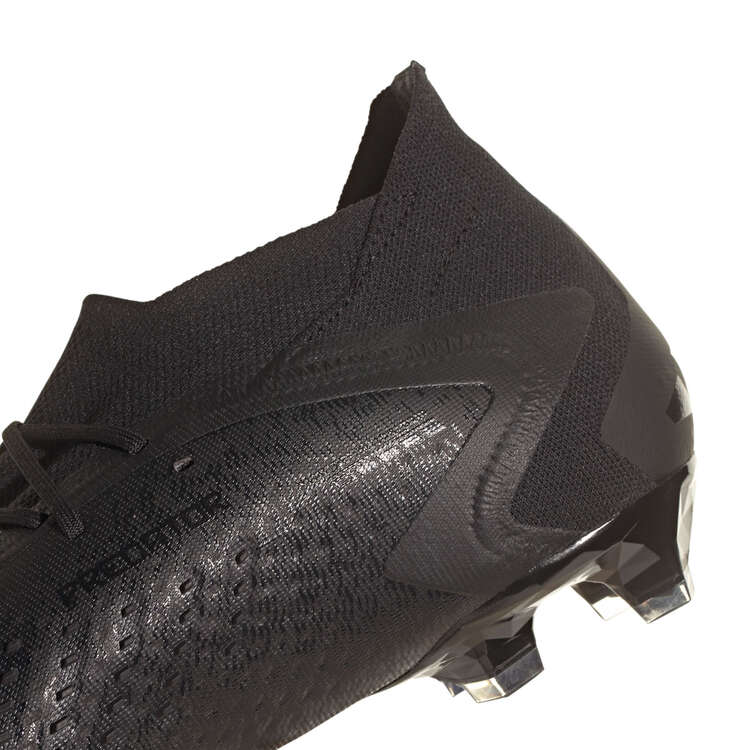 adidas Predator Accuracy .1 Football Boots Black US Mens 8 / Womens 9, Black, rebel_hi-res