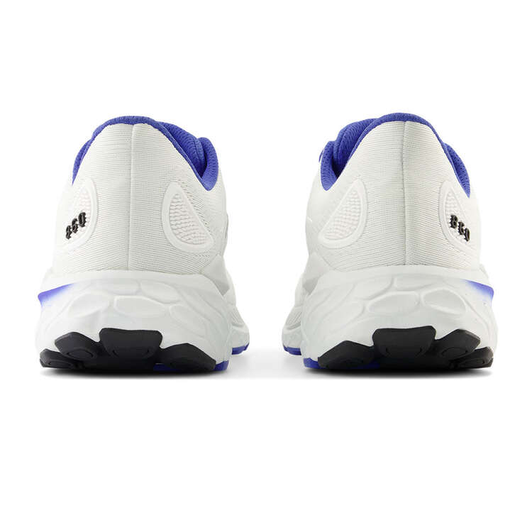 New Balance Fresh Foam X 860 v13 Mens Running Shoes, White/Blue, rebel_hi-res